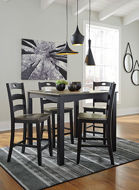 Picture of Froshburg 5 Pc Square Counter Height Dining Set